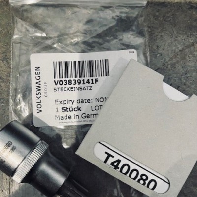 Genuine Vag T40080 Timing Chain Cam Adjuster Socket Tool 